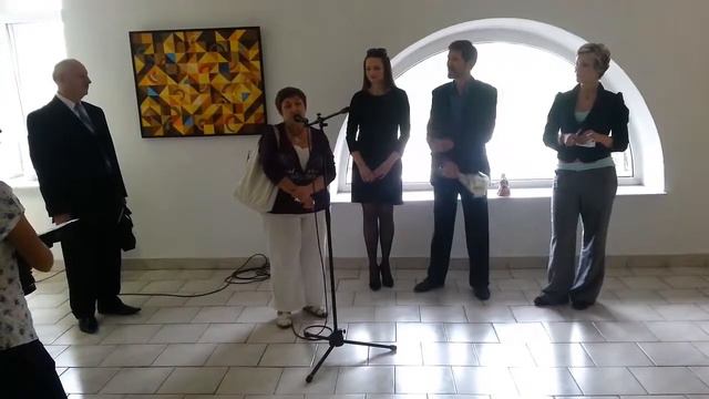 Выступление Ларисы Финкельштейн на открытии выставки Вячеслава Игнатенко "Калейдоскоп" смотреть онлайн