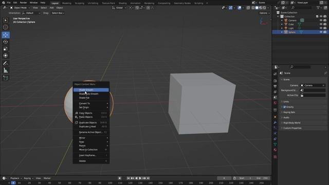 07 | blender shade smooth смотреть онлайн