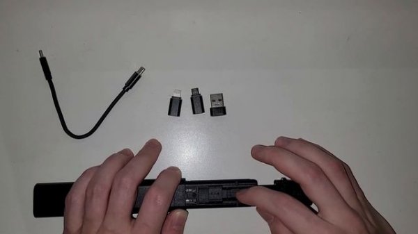 budi usb set 60W набор переходников type-c, micro, lightning c AliExpress