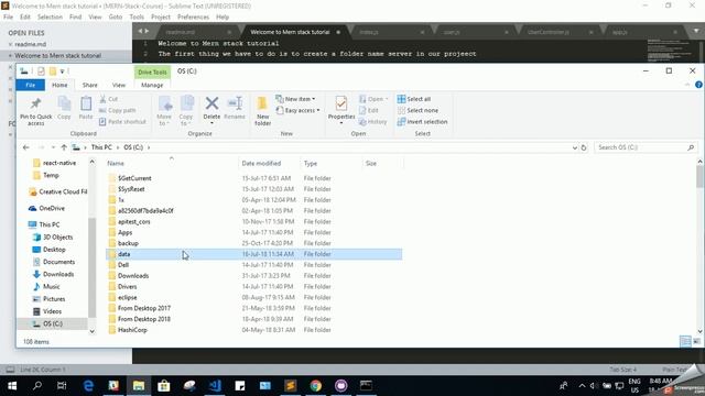 MERN Stack Series 1 - NodeJs# MongoDb Crud One Table смотреть онлайн
