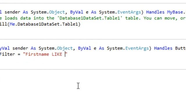 Search Button for a Database in VB 2010 смотреть онлайн