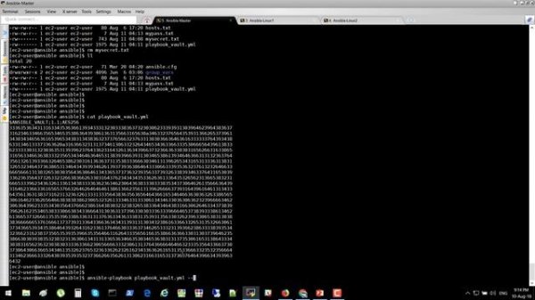 20-Ansible - Хранение Секретов - ansible-vault.mp4