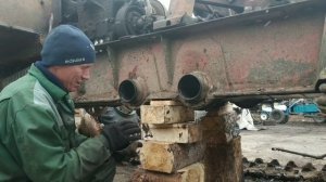 Замена втулок в раме ТДТ-55