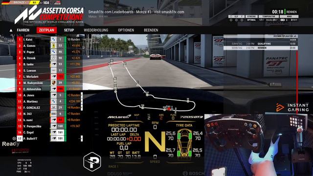 ACC LFM Watkins Glen Training und OpenLobbyRacing смотреть онлайн