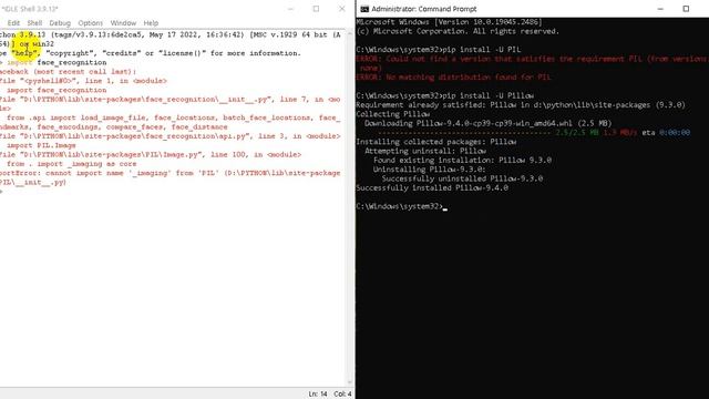 ImportError: cannot import name '_imaging' from 'PIL' смотреть онлайн