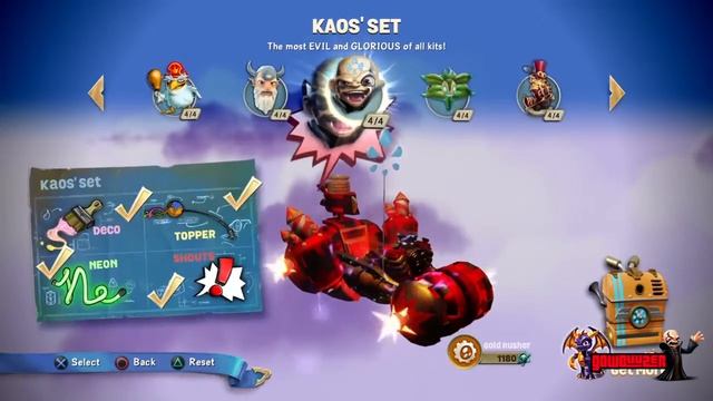 Skylanders Superchargers - ALL SETS on Gold Rusher смотреть онлайн