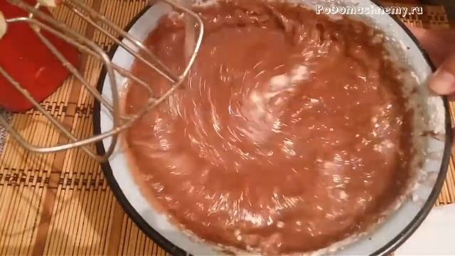 Шоколадный пирог. Очень вкусный рецепт/Chocolate pie смотреть онлайн