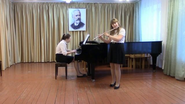 Инструментальный дуэт: Леонтьева Мария, Богданова Валерия, В.Попп Русская цыганская песня смотреть онлайн