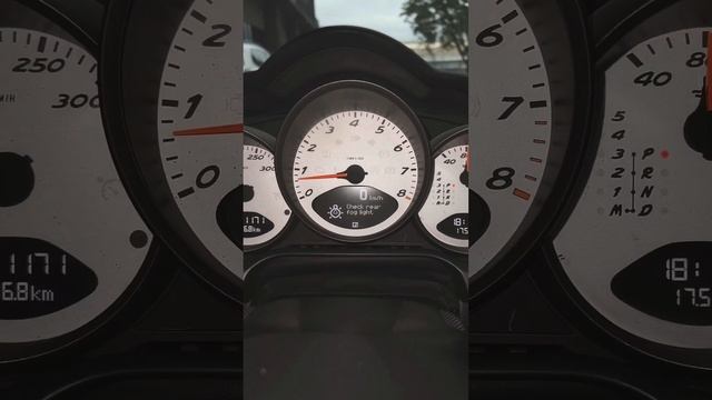 Porsche Cayman S 3.4 2008 fault code test run ABS PSM смотреть онлайн
