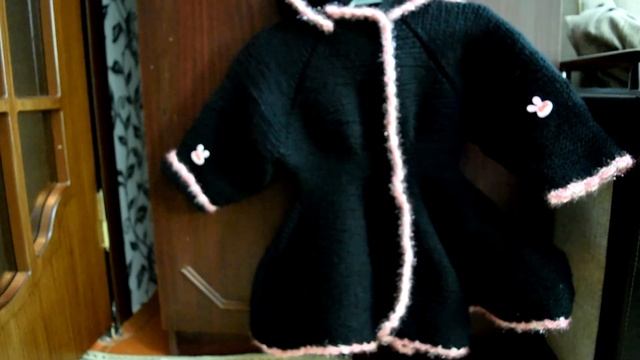 Вяжем детское пальто от MFC. смотреть онлайн