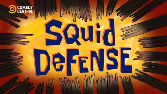 SpongeBob SquarePants - Eek, An Urchin! / Squid Defense Title Cards (Romanian) смотреть онлайн