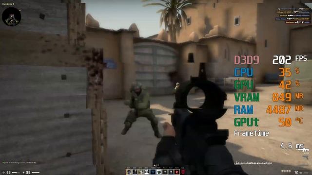 GeForce GTX 1660 -- AMD FX-8320 CSGO FPS Test Dust 2 Low смотреть онлайн