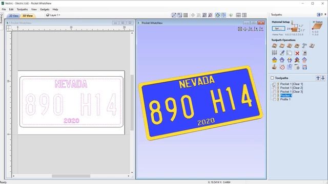 What's New In Cut2D Pro Version 10.5 | Vectric CNC Software