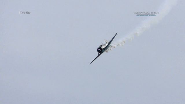 [4K] Yakovlev Yak-11 (CCCP) (Stefano Landi, Flyozzano) (CIAV Varaždin 21.07.2018.) смотреть онлайн