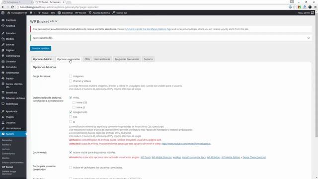 Cómo configurar el plugin WP Rocket en WordPress - AndresFallet.Club смотреть онлайн