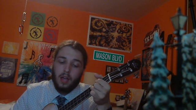 "Given Up" - Baritone Ukulele Linkin Park Cover смотреть онлайн