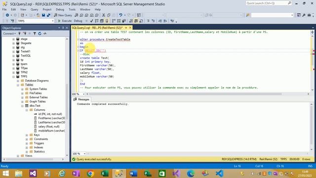 SQL Transact-Les Procédures stockées-Stored Procedure in SQL SERVER смотреть онлайн