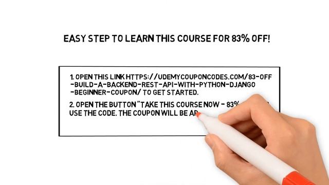 83% Off Build a Backend REST API with Python & Django – Beginner Coupon смотреть онлайн
