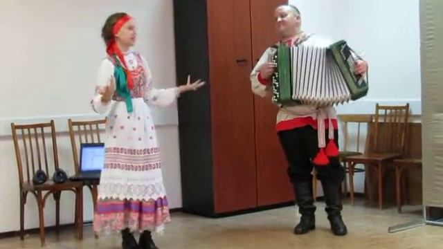 Буленко Анастасия. "Голубой платок", муз. Г.Пономаренко смотреть онлайн