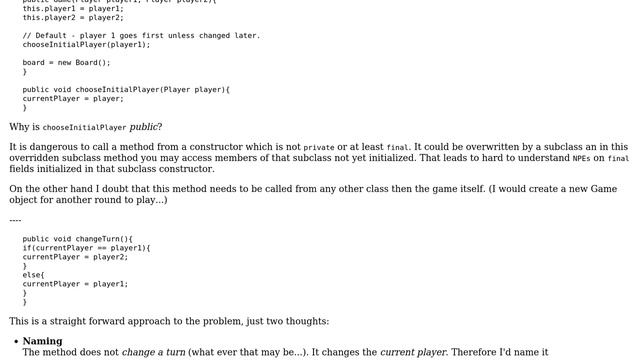 Code Review: Java tictactoe console application (2 Solutions!!) смотреть онлайн