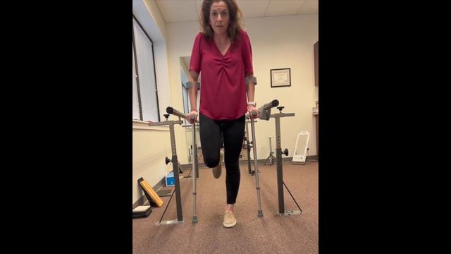 How To Use Forearm/Lofstrand Crutches As An Amputee (with And Without Prosthesis)