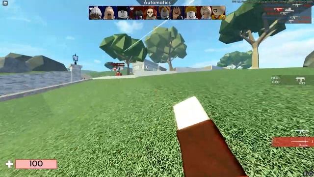 low sens Roblox Arsenal players be like... смотреть онлайн