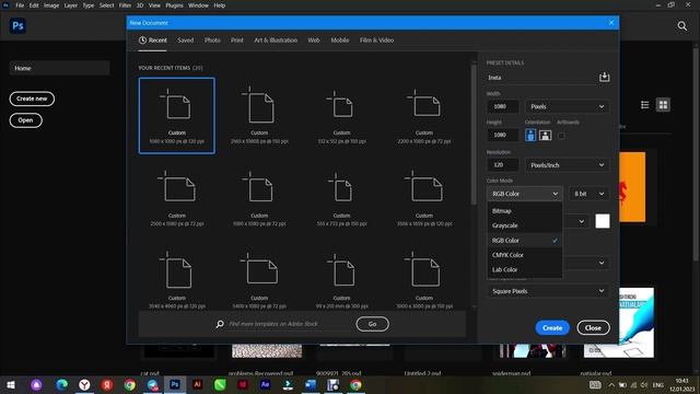PHOTOSHOPGA KIRISH | Umumiy tushuncha va panellar bilan tanishish #1-dars 1-qism #0dan смотреть онлайн