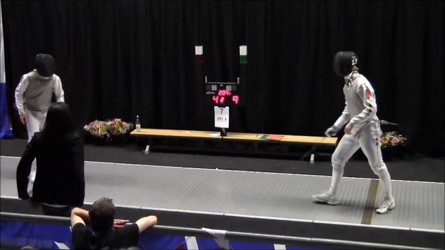 NJK 2012 Alkmaar finale Junioren Floret Jongens смотреть онлайн