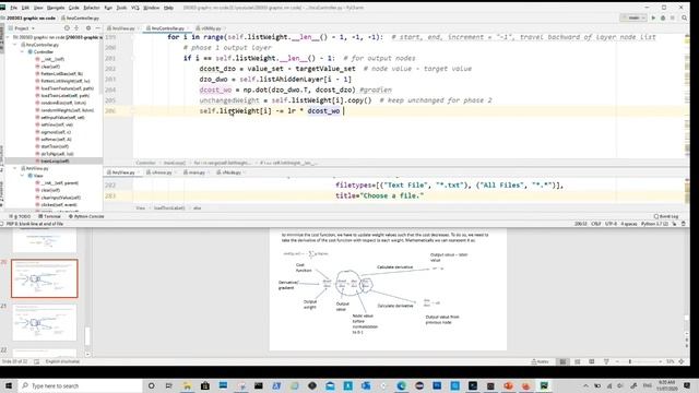 python tkinter graphical neural network 08 - neural network back propagation смотреть онлайн