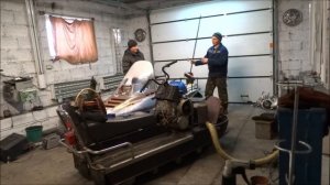 ремонт снегохода буран