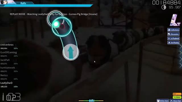 [osu!] Guinea Pig Bridge FC ( 269 pp while banned ) смотреть онлайн