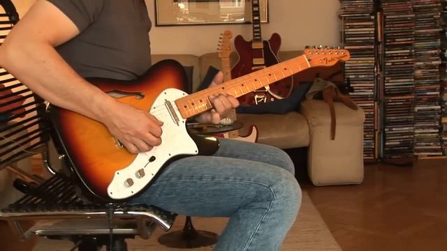 Fender Telecaster Thinline (made in Mexico) Part1 смотреть онлайн