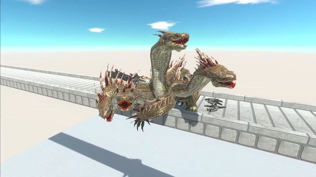 BRIDGE NEW HYDRA vs ARMIES - Animal Revolt Battle Simulator смотреть онлайн