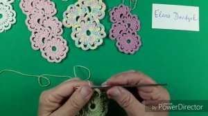 Ленточное кружево крючком. Мастер-класс.