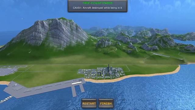 Самолету оторвало хвост... Подборка крушений самолетов в TFS (часть 2). смотреть онлайн