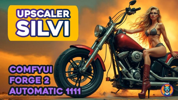Upscaler Silvi Automatic1111 & ComfyUI