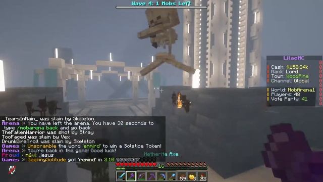 NEW Server event on Lilac Minecraft Towny Server! смотреть онлайн