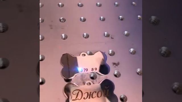 Адресник для собаки. Как мы это делаем? Работа с гравировкой смотреть онлайн