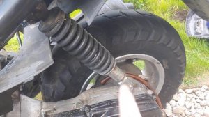 Remont Czikena - początek. Yamaha BWS 100.