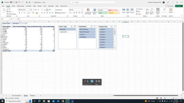 How to Create Pivot Tables and Slicers Using Excel смотреть онлайн