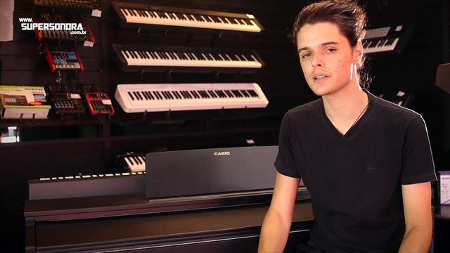 PIANO DIGITAL CELVIANO CASIO AP-270 PRIMEIRAS IMPRESSÕES смотреть онлайн