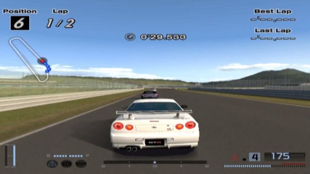 Гран Туризмо 4 (Онлайн Тест Версия) Нисан СКАЙЛАЙН GT-R Спец V II N1 Геймплей смотреть онлайн