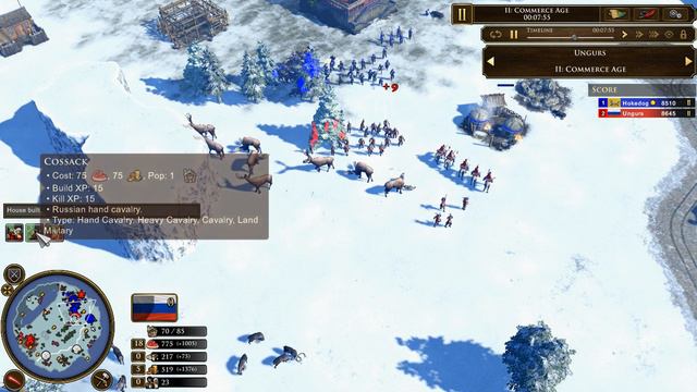 Age of Empires 3- Russia Vs China | Ungurs Vs Hokedog | Definitive Edition смотреть онлайн