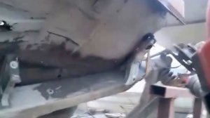 # Пескоструйная очистка днища "Чайки"