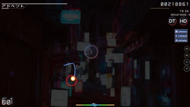 osu! | Pencilina [Metro] (AR8 EDIT) +HDDT CLEAR смотреть онлайн