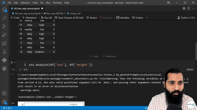 Two-way ANOVA in Python | اردو میں سیکھیں смотреть онлайн