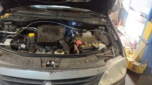 Logan - замена ваккумного усилителя тормозов