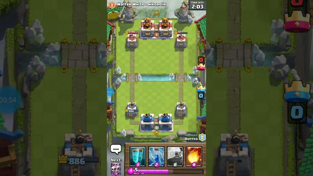 Golem + sparky AWESOME COMBINATION part 1 | CLASH ROYALE смотреть онлайн