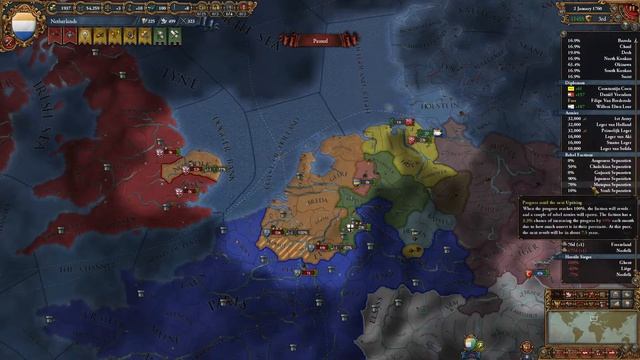 EU4 Holland - Part 104 - Brabantzilian Independence War смотреть онлайн