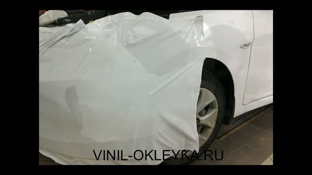 Оклейка авто белой пленкой для такси в Москве смотреть онлайн